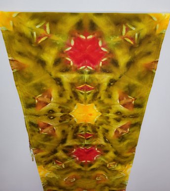 Scarf, Fall Star Shibori