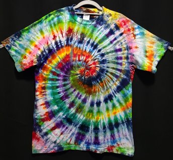 M T-shirt, Funky Spiral