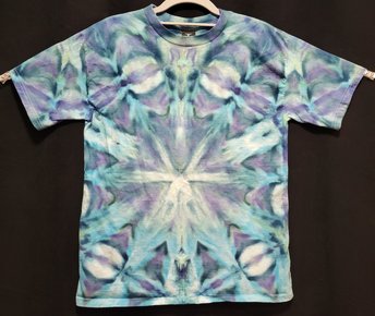 YXL T-shirt, Mystic Teal Star