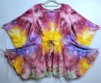 L/XL Kimono Sleeve Top, Sunset