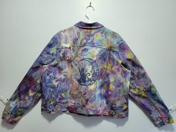 XXL Gap Denim Jacket, Strawberry Cats