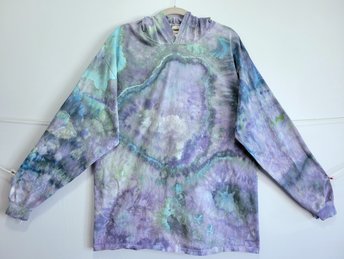 XL Hooded T-shirt, Mystical Geode