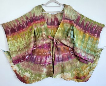 L/XL Kimono Sleeve Top, Earth Mother Suji