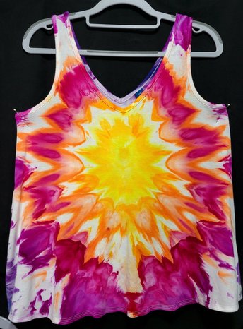M Luxe Tank, Rainbow Twist