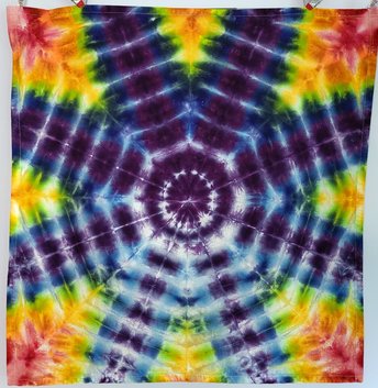 Kitchen Towel, Rainbow Radio Wave