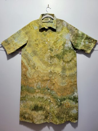 2XL Shirtdress/Duster, Moss