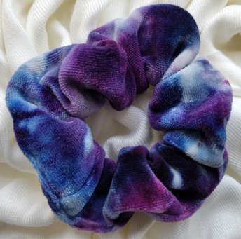 Scrunchie, Bamboo Velvet, Purples