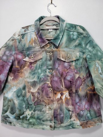 XXL Denim Jacket, Plum Lake
