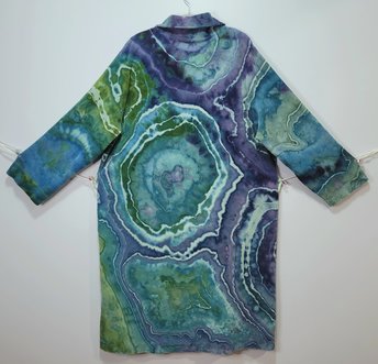 XXL Bathrobe, Forest Pond