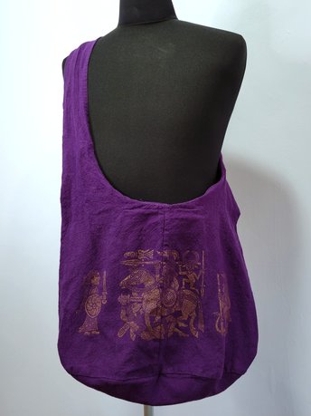 Sling Bag, Purple Norse