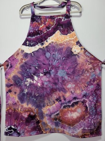 Apron, Purple Geode