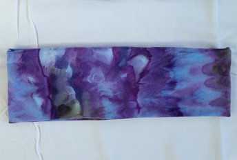Headband, Purple Blue Twist