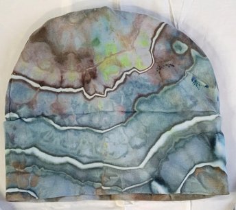 Beanie, Blue Desert Geode
