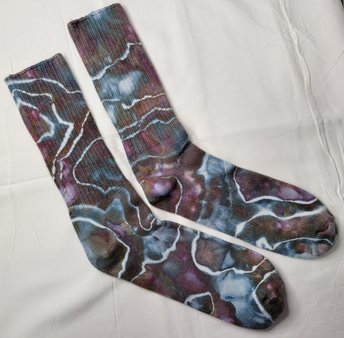 Socks, Bamboo, 11-13, Timberwolf Geode