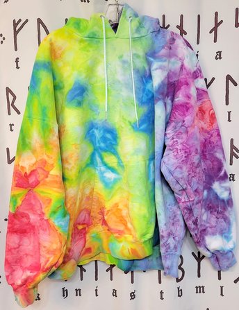 3XL Hoodie Rainbow
