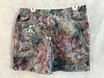 22W Stretch Denim Shorts, Timberwolf