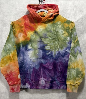 XXL Hoodie, Rainbow Splash