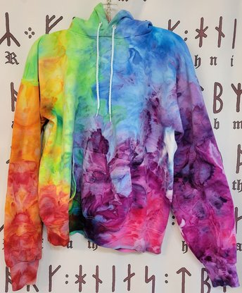 Medium Hoodie, Rainbow